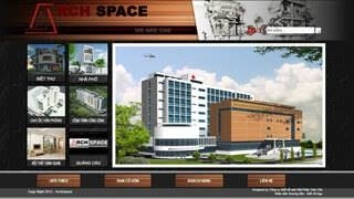Thiết kế web Công ty cổ phần Arch Space