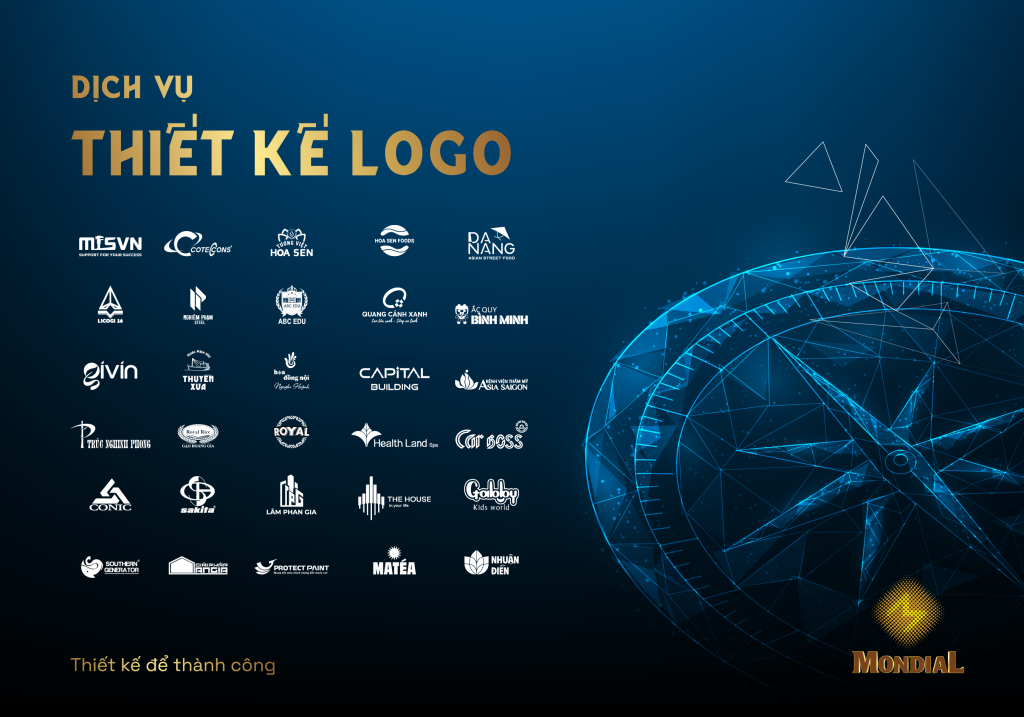 dịch vụ thiết kế logo tại MondiaL