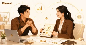 Chủ doanh nghiệp trao đổi cùng MondiaL về tăng trưởng bằng thương hiệu