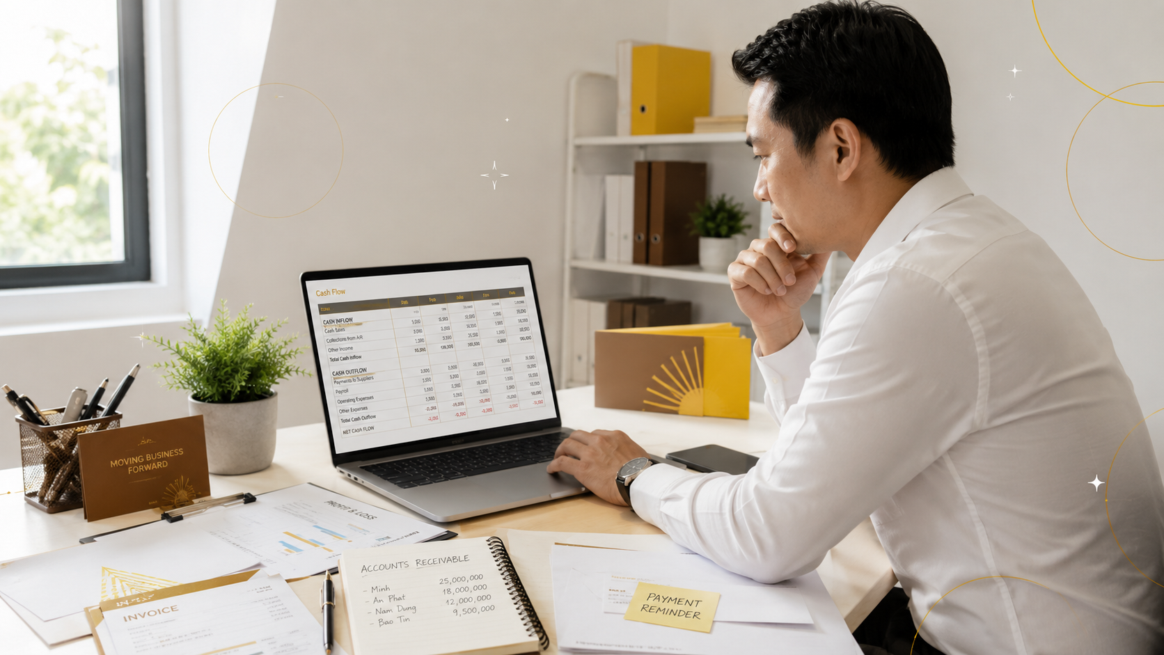 Vì sao doanh nghiệp có lời vẫn thiếu tiền?